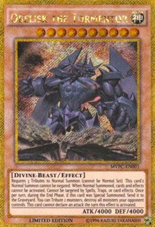 Obelisk the Tormentor [MVPC-EN001] Gold Secret Rare | Empire Gaming NC