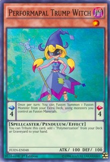 Performapal Trump Witch [FUEN-EN048] Super Rare | Empire Gaming NC