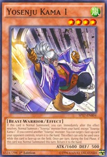 Yosenju Kama 1 (Starfoil) [SP17-EN004] Starfoil Rare | Empire Gaming NC