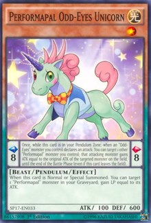 Performapal Odd-Eyes Unicorn [SP17-EN033] Common | Empire Gaming NC