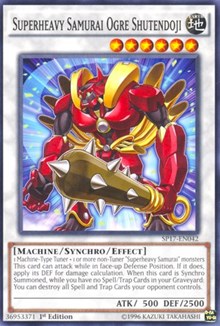 Superheavy Samurai Ogre Shutendoji (Starfoil) [SP17-EN042] Starfoil Rare | Empire Gaming NC