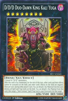 D/D/D Duo-Dawn King Kali Yuga (Starfoil) [SP17-EN045] Starfoil Rare | Empire Gaming NC