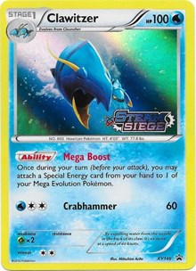 Clawitzer (XY Steam Siege Prerelease) (XY146) [XY Promos] | Empire Gaming NC