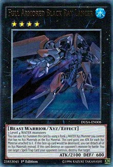 Full Armored Black Ray Lancer [DUSA-EN008] Ultra Rare | Empire Gaming NC