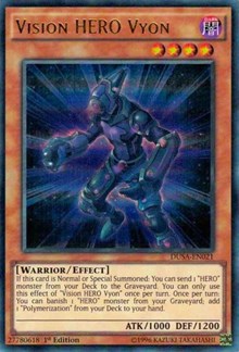 Vision HERO Vyon [DUSA-EN021] Ultra Rare | Empire Gaming NC