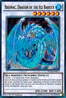 Brionac, Dragon of the Ice Barrier [DUSA-EN073] Ultra Rare | Empire Gaming NC