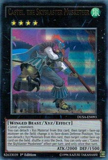 Castel, the Skyblaster Musketeer [DUSA-EN093] Ultra Rare | Empire Gaming NC