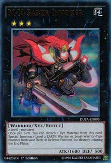 M-X-Saber Invoker [DUSA-EN095] Ultra Rare | Empire Gaming NC