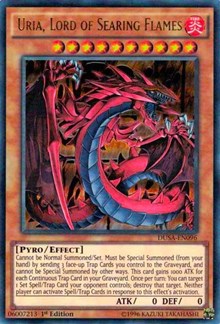 Uria, Lord of Searing Flames [DUSA-EN096] Ultra Rare | Empire Gaming NC