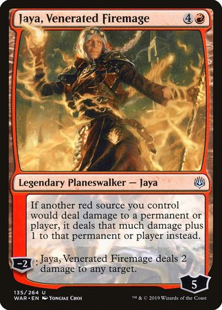 Jaya, Venerated Firemage [War of the Spark] | Empire Gaming NC