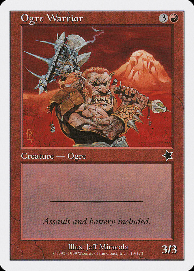 Ogre Warrior [Starter 1999] | Empire Gaming NC