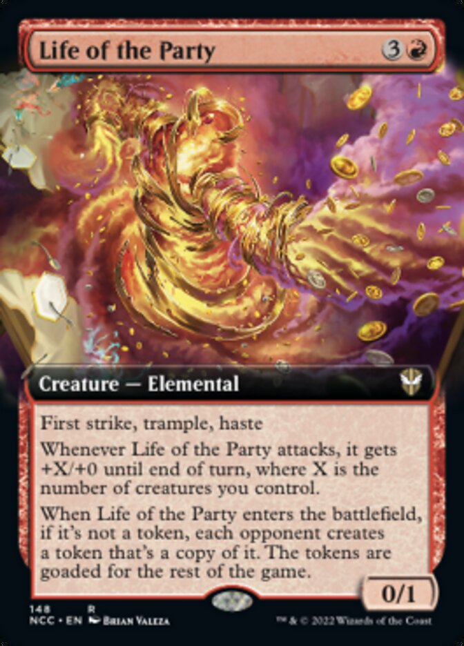 Life of the Party (Extended Art) [Streets of New Capenna Commander] | Empire Gaming NC