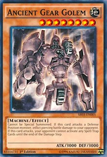 Ancient Gear Golem [SR03-EN005] Common | Empire Gaming NC