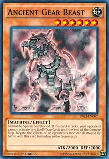 Ancient Gear Beast [SR03-EN007] Common | Empire Gaming NC