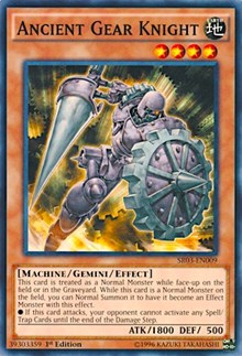 Ancient Gear Knight [SR03-EN009] Common | Empire Gaming NC