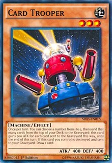 Card Trooper [SR03-EN015] Common | Empire Gaming NC