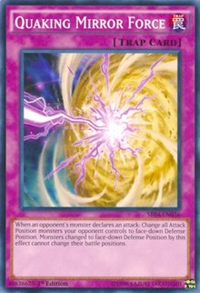 Quaking Mirror Force [SR04-EN036] Common | Empire Gaming NC