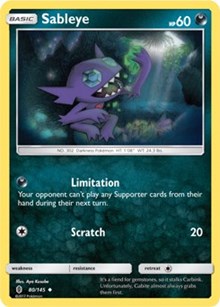 Sableye (80) [SM - Guardians Rising] | Empire Gaming NC