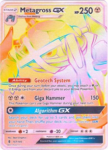 Metagross GX (Secret) (157) [SM - Guardians Rising] | Empire Gaming NC