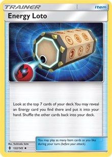 Energy Loto (122) [SM - Guardians Rising] | Empire Gaming NC