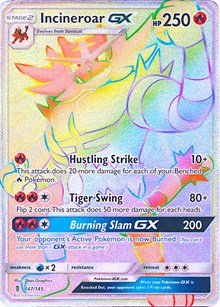 Incineroar GX (Secret) (147) [SM - Guardians Rising] | Empire Gaming NC