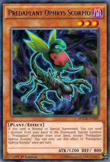 Predaplant Ophrys Scorpio [MACR-EN009] Rare | Empire Gaming NC