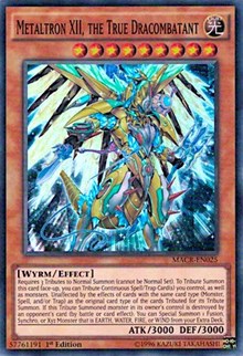 Metaltron XII, the True Dracombatant [MACR-EN025] Super Rare | Empire Gaming NC