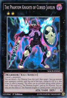 The Phantom Knights of Cursed Javelin [MACR-EN042] Super Rare | Empire Gaming NC