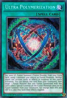 Ultra Polymerization [MACR-EN052] Secret Rare | Empire Gaming NC