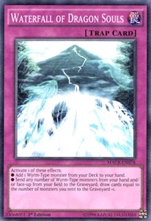 Waterfall of Dragon Souls [MACR-EN078] Super Rare | Empire Gaming NC