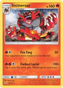 Incineroar (SM Base Set) (26) [Deck Exclusives] | Empire Gaming NC