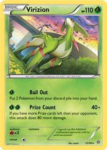 Virizion (XY Ancient Origins) (12) [Deck Exclusives] | Empire Gaming NC