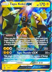 Tapu Koko GX - SM33 (SM33) [SM Promos] | Empire Gaming NC