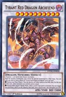 Tyrant Red Dragon Archfiend [DPDG-EN030] Ultra Rare | Empire Gaming NC