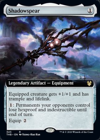 Shadowspear (Extended Art) [Theros Beyond Death] | Empire Gaming NC