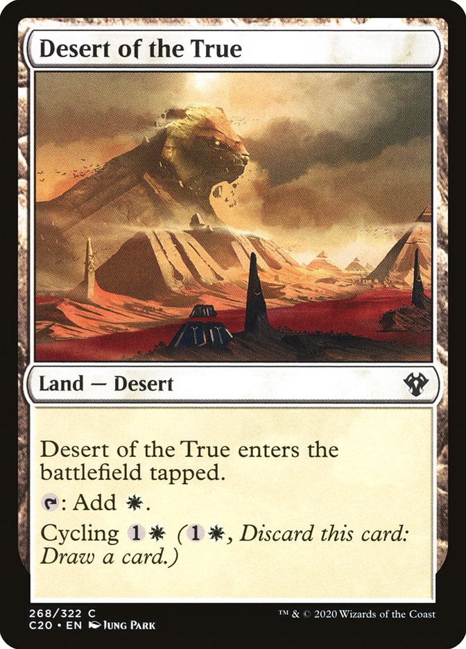 Desert of the True [Commander 2020] | Empire Gaming NC