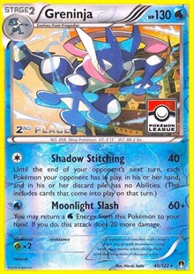 Greninja - 40/122 (League Promo) [2nd Place] (40) [League & Championship Cards] | Empire Gaming NC