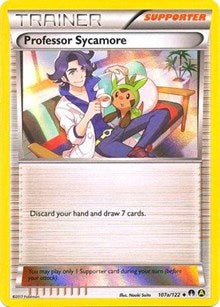 Professor Sycamore (Holo) (107a) [Alternate Art Promos] | Empire Gaming NC