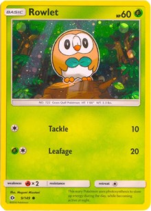 Rowlet (Cosmos Holo) (9) [Miscellaneous Cards & Products] | Empire Gaming NC