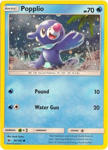 Popplio (Cosmos Holo) (39) [Miscellaneous Cards & Products] | Empire Gaming NC