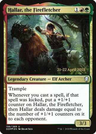 Hallar, the Firefletcher [Dominaria Promos] | Empire Gaming NC