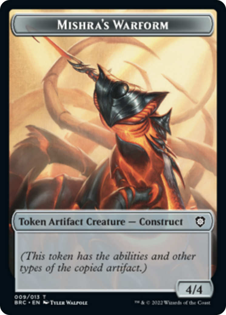 Mishra's Warform // Inkling Double-Sided Token [The Brothers' War Commander Tokens] | Empire Gaming NC