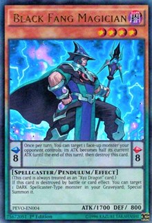 Black Fang Magician [PEVO-EN004] Ultra Rare | Empire Gaming NC