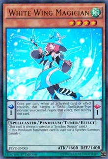 White Wing Magician [PEVO-EN005] Ultra Rare | Empire Gaming NC