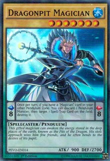 Dragonpit Magician [PEVO-EN014] Super Rare | Empire Gaming NC