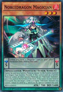 Nobledragon Magician [PEVO-EN015] Super Rare | Empire Gaming NC