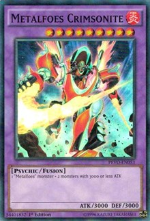 Metalfoes Crimsonite [PEVO-EN053] Super Rare | Empire Gaming NC