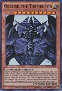 Obelisk the Tormentor (JMPS-EN004) [JMPS-EN004] Ultra Rare | Empire Gaming NC