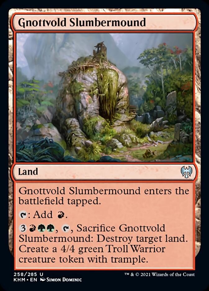 Gnottvold Slumbermound [Kaldheim] | Empire Gaming NC