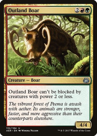 Outland Boar [Aether Revolt] | Empire Gaming NC